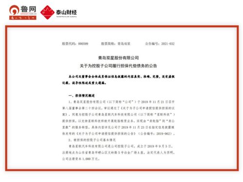 青島雙星代償1000萬助力子公司轉型，星聯科技聚焦技術服務與技術轉讓新賽道